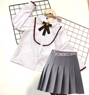 Костюм (рубашка и юбка) 1560213