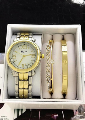 Подарочный набор часы, 2 браслета, коробка + пакет 1599732