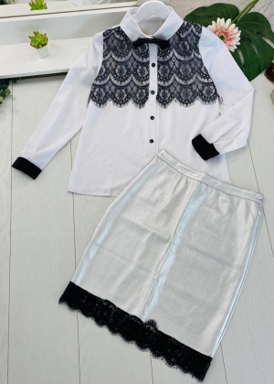 Костюм (рубашка и юбка) 1690327