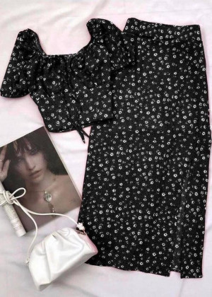 Костюм (блузка и юбка) 2106162