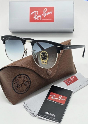 Набор мужские солнцезащитные очки, коробка, чехол + салфетки 2166897