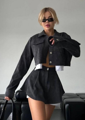 Костюм (рубашка и юбка) 2299738