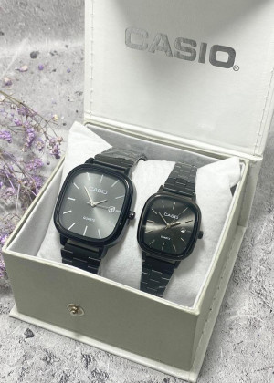 Подарочный набор часы для мужчин и для женщин + коробка 2340916