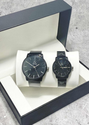 Подарочный набор часы для мужчин и для женщин + коробка 2340936