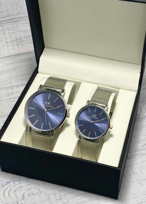 Подарочный набор часы для мужчин и для женщин + коробка 2340938