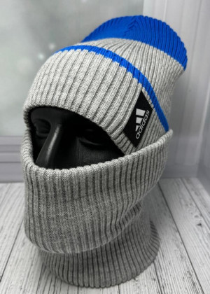 Шапка + шарф 2в1 2342484