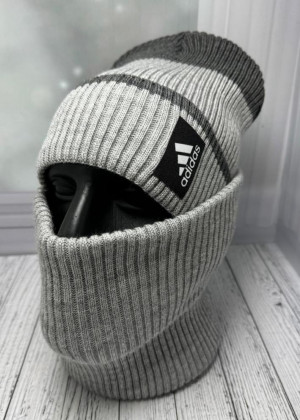 Шапка + шарф 2в1 2342487