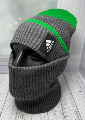 Шапка + шарф 2в1 2342488