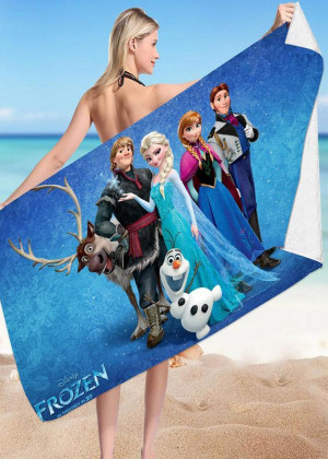 Полотенце детское для бани и для пляжа 2346732