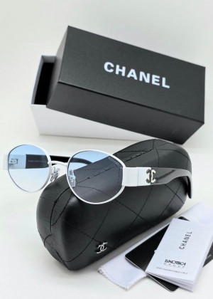 Набор женские солнцезащитные очки, коробка, чехол + салфетки 2350169