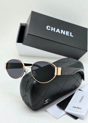 Набор женские солнцезащитные очки, коробка, чехол + салфетки 2350170