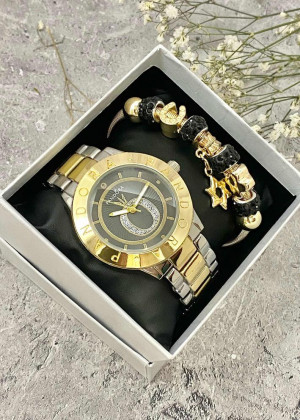 Подарочный набор для женщин часы и браслет+ коробка 2351817