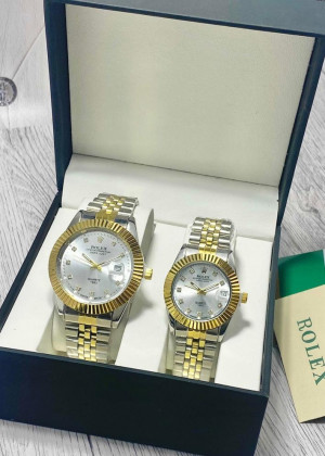 Подарочный набор часы для мужчин и для женщин + коробка 2351932