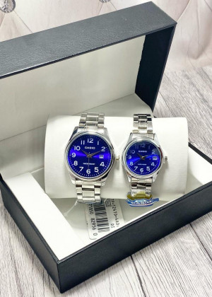 Подарочный набор часы для мужчин и для женщин + коробка 2351939