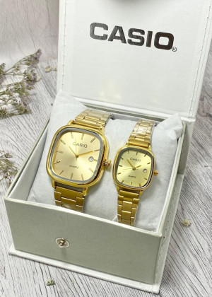 Подарочный набор часы для мужчин и для женщин + коробка 2351946