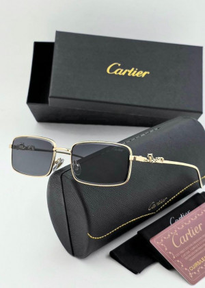 Набор мужские солнцезащитные очки, коробка, чехол + салфетки 2352263