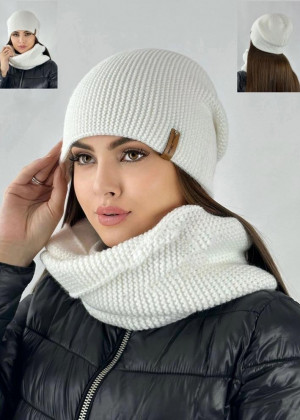 Шапка + шарф 2в1 2354589