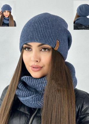 Шапка + шарф 2в1 2354591