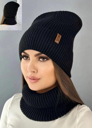 Шапка + шарф 2в1 2354606