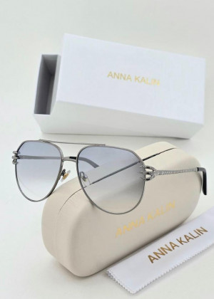 Набор женские солнцезащитные очки, коробка, чехол + салфетки 2356558