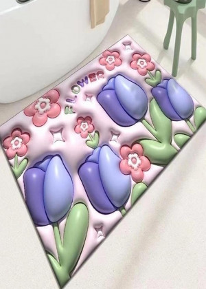 Противоскользящий коврик для ванной и туалета 2359011