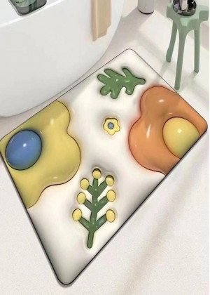 Противоскользящий коврик для ванной и туалета 2359021