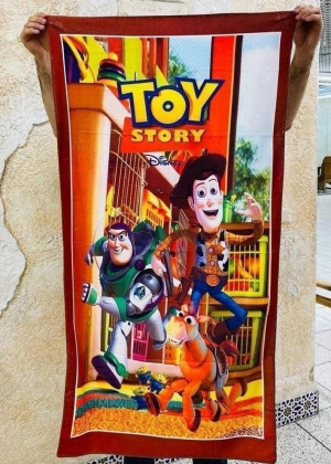 Полотенце детское для бани и для пляжа 2361417