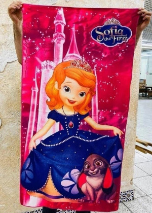 Полотенце детское для бани и для пляжа 2361431