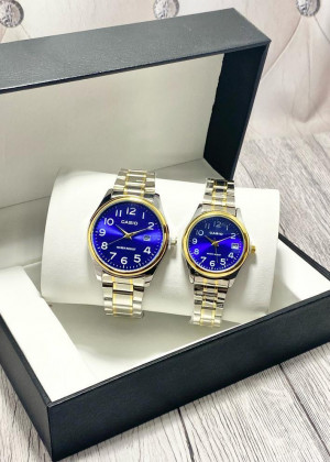 Подарочный набор часы для мужчин и для женщин + коробка 2361588