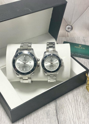 Подарочный набор часы для мужчин и для женщин + коробка 2361606