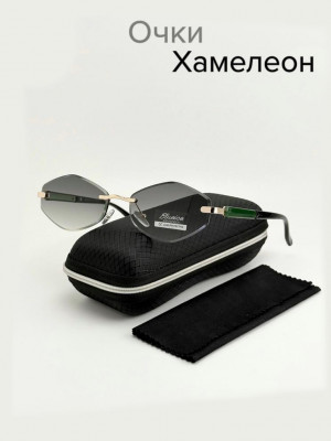 Набор женские солнцезащитные очки, коробка, чехол + салфетки 2369519