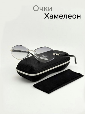 Набор женские солнцезащитные очки, коробка, чехол + салфетки 2369521