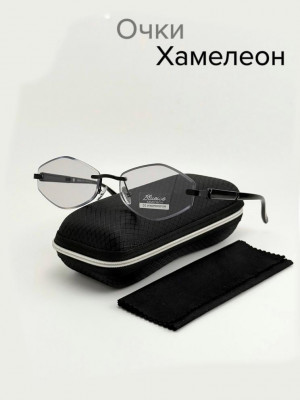Набор женские солнцезащитные очки, коробка, чехол + салфетки 2369524