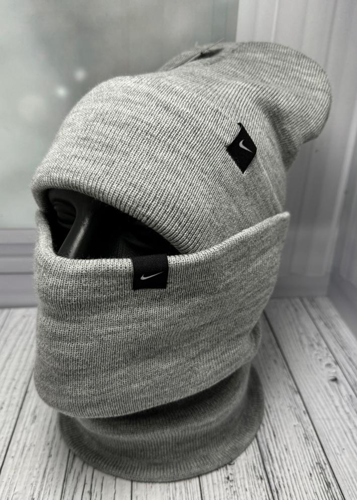 Шапка + шарф 2в1 