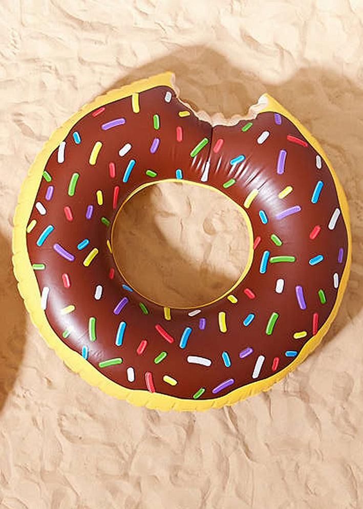 Надувной круг пончик 90см 