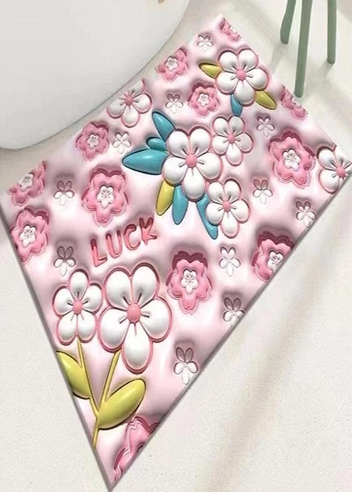 Противоскользящий коврик для ванной и туалета 