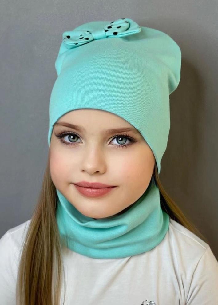 Шапка + шарф 2в1 