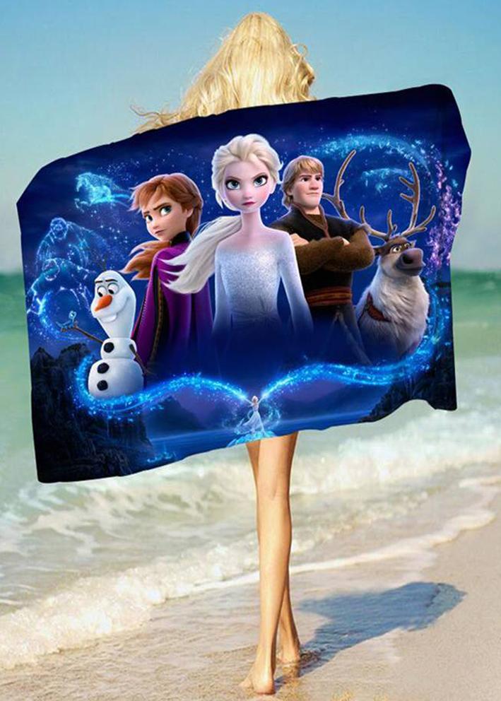 Полотенце детское для бани и для пляжа 