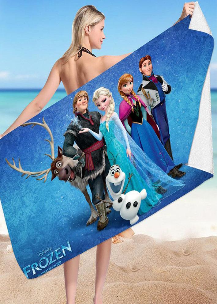 Полотенце детское для бани и для пляжа 